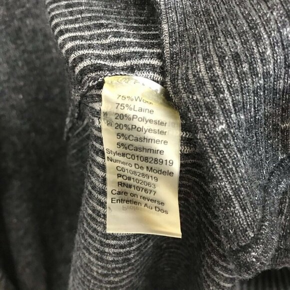 Alice+Olivia Duster Sweater Vest Gray Marled XS - Picture 8 of 8